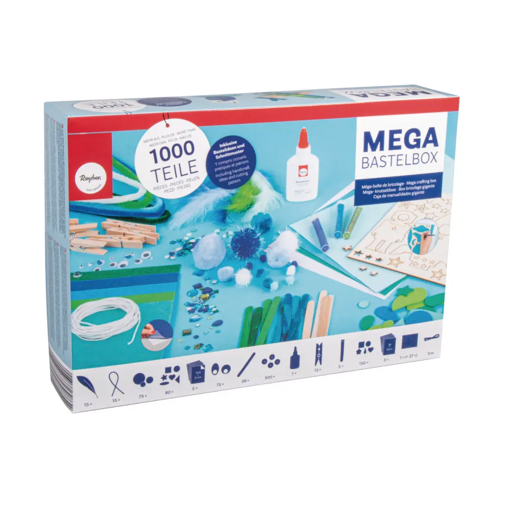 Mega-Bastelbox Space 1.000 Teile - 5.webp