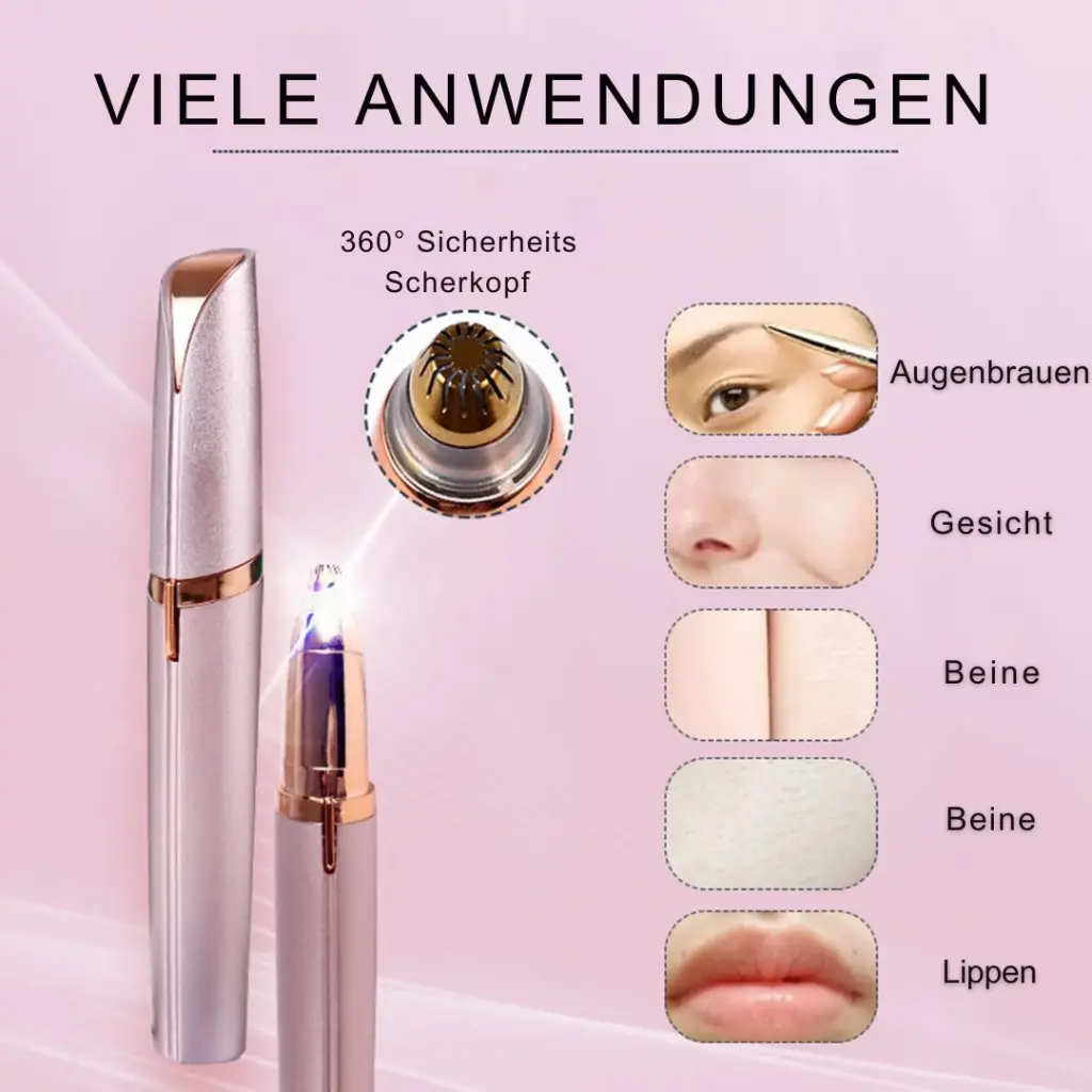 Augenbrauenrasierer Anwendungsbereiche.webp