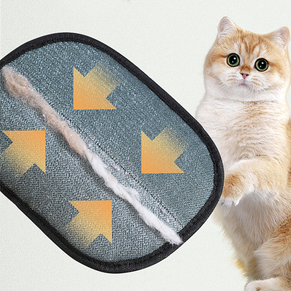 Fellmagnet Handschuhe Doppelseitig für Hunde & Katzen – Atmungsaktive Haustierhaarentferner mit Anti-Statik-Funktion, Wiederverwendbar zur Fellpflege im Alltag - Bild 2