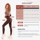 Leggings Damen High Waist - Blickdicht Leggins mit Bauchkontrolle für Sport Yoga Gym - Bild 2