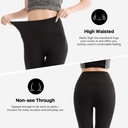 Leggings Damen High Waist - Blickdicht Leggins mit Bauchkontrolle für Sport Yoga Gym - Bild 3