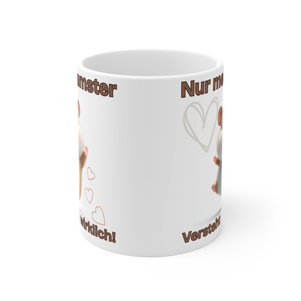 Niedliche Hamster-Keramiktasse – Perfektes Geschenk für Tierliebhaber - Bild 3