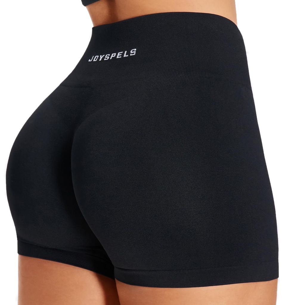 Revolution Seamless Sport Shorts Damen, Radlerhose Kurze Sporthose Damen High Waist Booty Lifting Fitness Gym Shorts - Bild 4