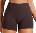 Revolution Seamless Sport Shorts Damen, Radlerhose Kurze Sporthose Damen High Waist Booty Lifting Fitness Gym Shorts - Bild 9