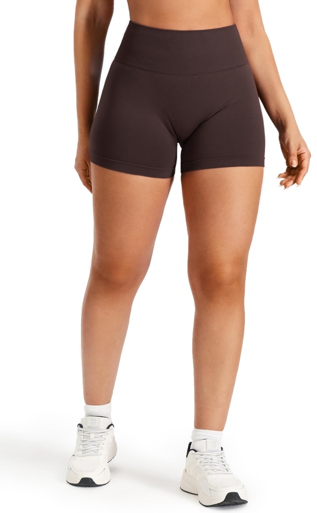 Revolution Seamless Sport Shorts Damen, Radlerhose Kurze Sporthose Damen High Waist Booty Lifting Fitness Gym Shorts - Bild 13