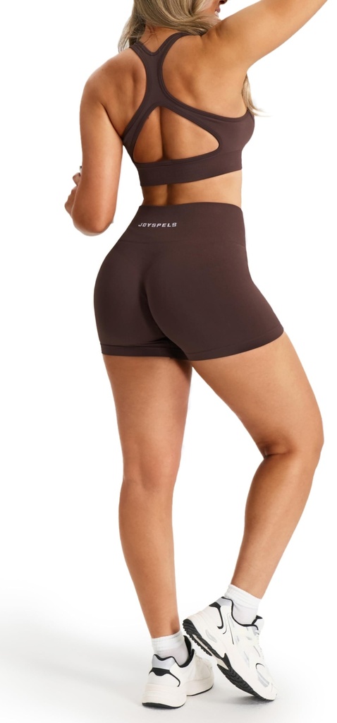 Revolution Seamless Sport Shorts Damen, Radlerhose Kurze Sporthose Damen High Waist Booty Lifting Fitness Gym Shorts - Bild 14