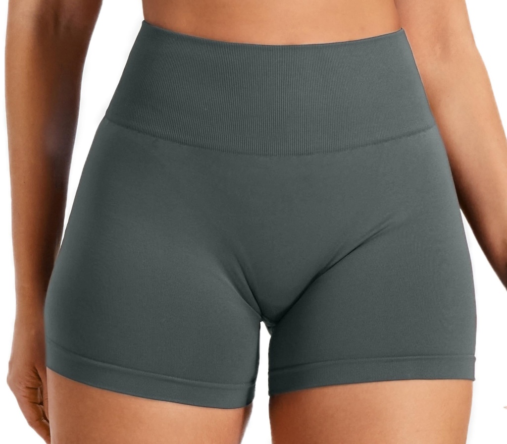 Revolution Seamless Sport Shorts Damen, Radlerhose Kurze Sporthose Damen High Waist Booty Lifting Fitness Gym Shorts - Bild 15