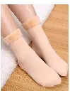 Gefütterte Socken Fleece bunte Farben Winter Schnee Warm - 3.webp