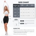 Radlerhose Damen Kurz High Waist Shorts Leggings für Sommer Fitness Sport Yoga - Bild 1