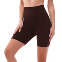 Radlerhose Damen Kurz High Waist Shorts Leggings für Sommer Fitness Sport Yoga - Bild 8