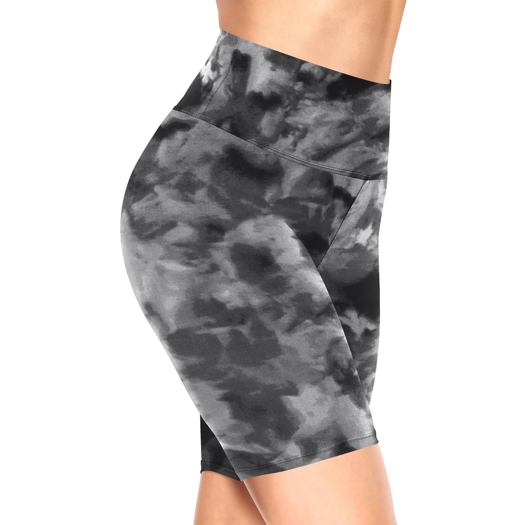 Radlerhose Damen Hohe Taille Kurze Sporthose Leggings Blickdicht Sommer Shorts Yoga Hose für Gym Sport - Bild 7