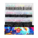 Pinselstifte Aquarellstifte Mit Befüllbaren Wassertankpinsel Malerei Set 12  24  48  72 Farben - 11.webp