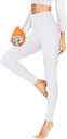 Thermo Leggings Damen Gefüttert Im Winter, High Waist Thermoleggings Warm Thermohose Blickdicht Strumpfhose Für Sport