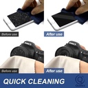 10 Stück Brillenputztücher, Mikrofaser Reinigungstuch, Microfaser Display Reinigungstuch, Für Brillen, Bildschirme, Kamera-Mikrofasertuch (15 X 18Cm) - Bild 5