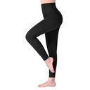 Leggings Damen High Waist - Blickdicht Leggins mit Bauchkontrolle für Sport Yoga Gym