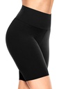 Radlerhose Damen Hohe Taille Kurze Sporthose Leggings Blickdicht Sommer Shorts Yoga Hose für Gym Sport
