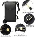 Crossbody Tasche Handytasche Brieftasche Damen Umhängetasche Geldbörse Handtasche