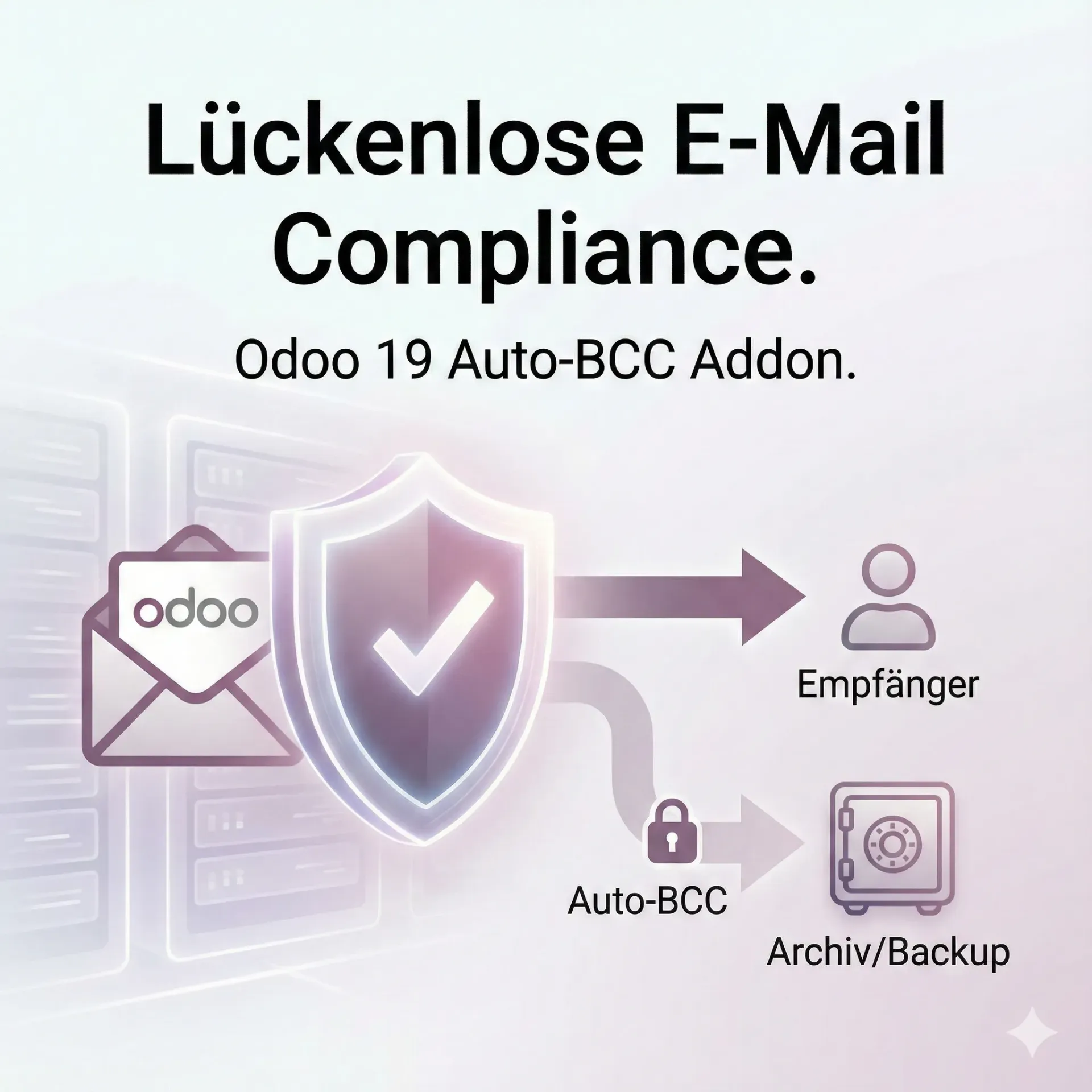 Odoo 19 E-Mail BCC Addon Top Email BCC Auto-Addon für Odoo 19