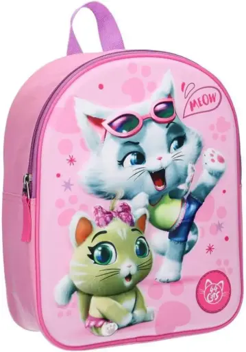 [HL-42456] 44 Cats - 3D Rucksack - Just Chillin - Rosa