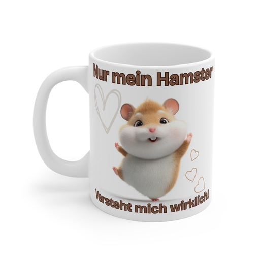 [16578027726505981196] Niedliche Hamster-Keramiktasse – Perfektes Geschenk für Tierliebhaber