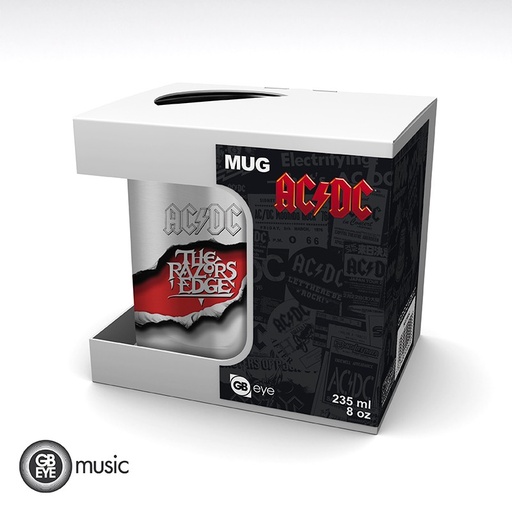 [HL-139111] AC/DC - Tasse mit Karabiner